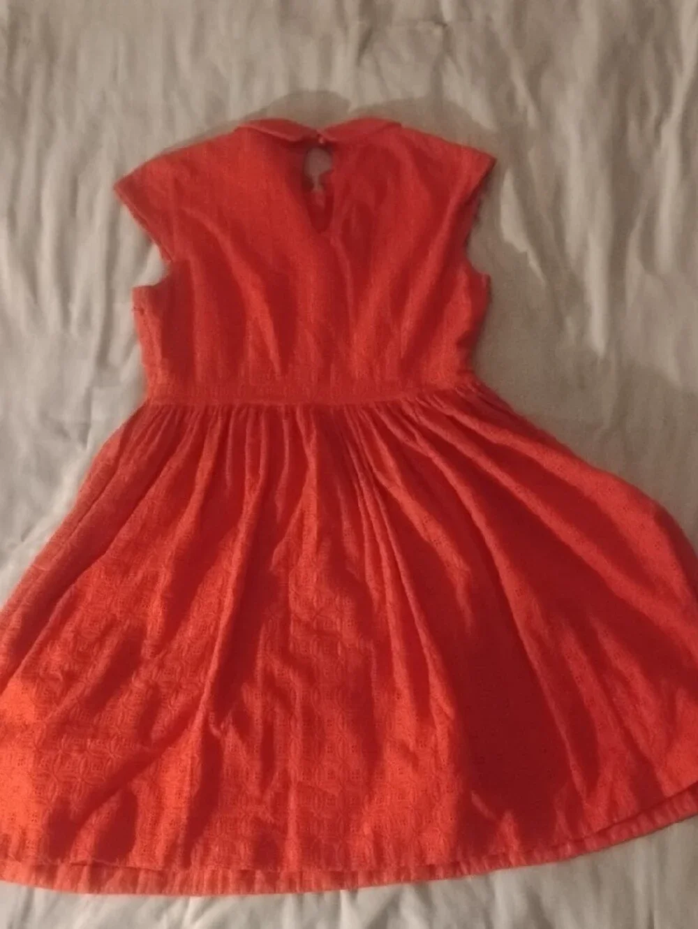 kate spade Courtney Eyelit Dress Sunburnt Orange Size 6